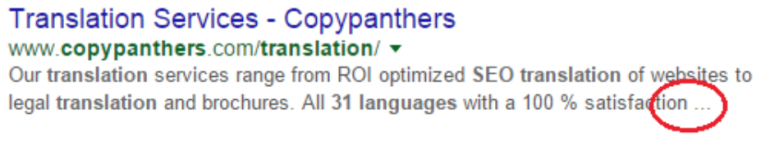 An example of a meta description that is too long.